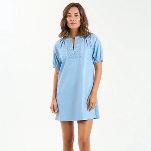 NWT Sundays Echo Dress in Dusty Blue